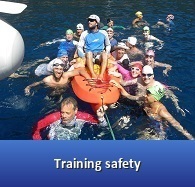 בטיחות באימוני שחייה