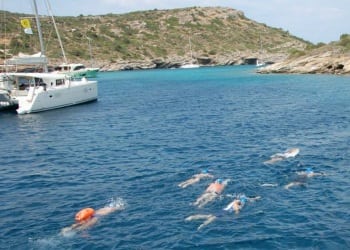 מחנה אימוני שחייה פלוטילות יוון 2014