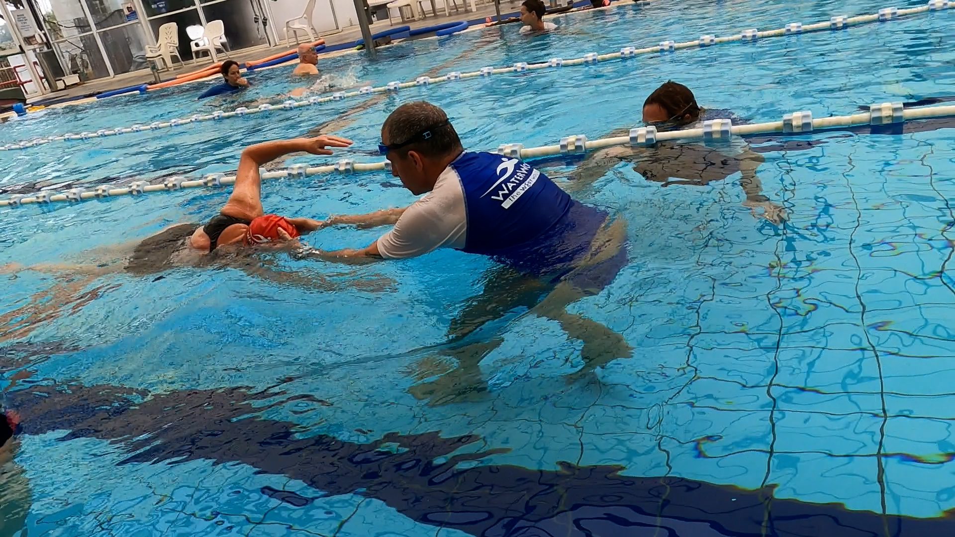 לימוד שחייה לגיל השלישי ווסט גולד, לימוד שחייה בשיטת ווסט (3)